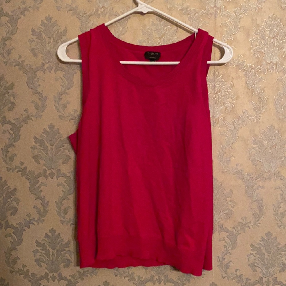 🎉5 for $25🎉 Talbots Pink Sweater Tank